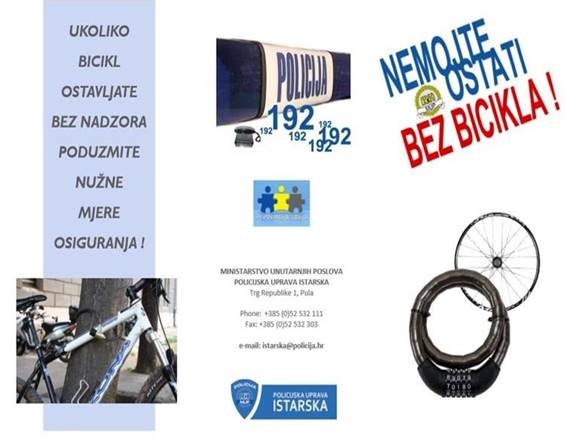 Nemojte ostati bez bicikla